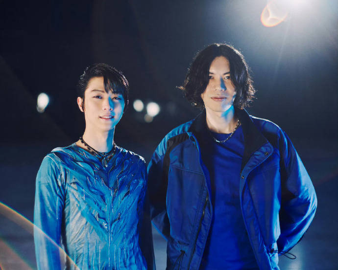 梦幻联动！羽生结弦与米津玄师合作 同框写真美如画