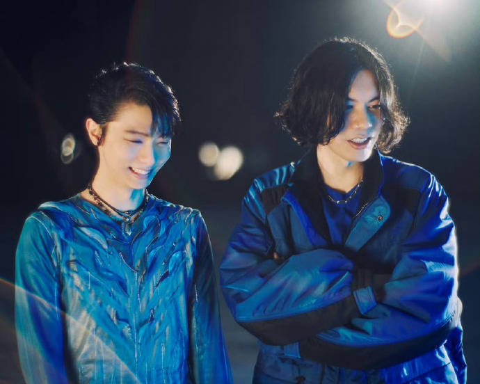 梦幻联动！羽生结弦与米津玄师合作 同框写真美如画
